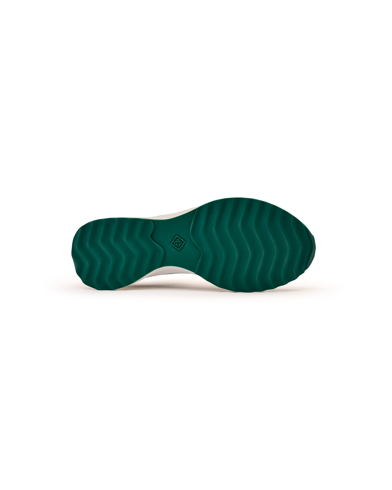 Men's White & Green Stade Sneaker | Casablanca Paris - 6