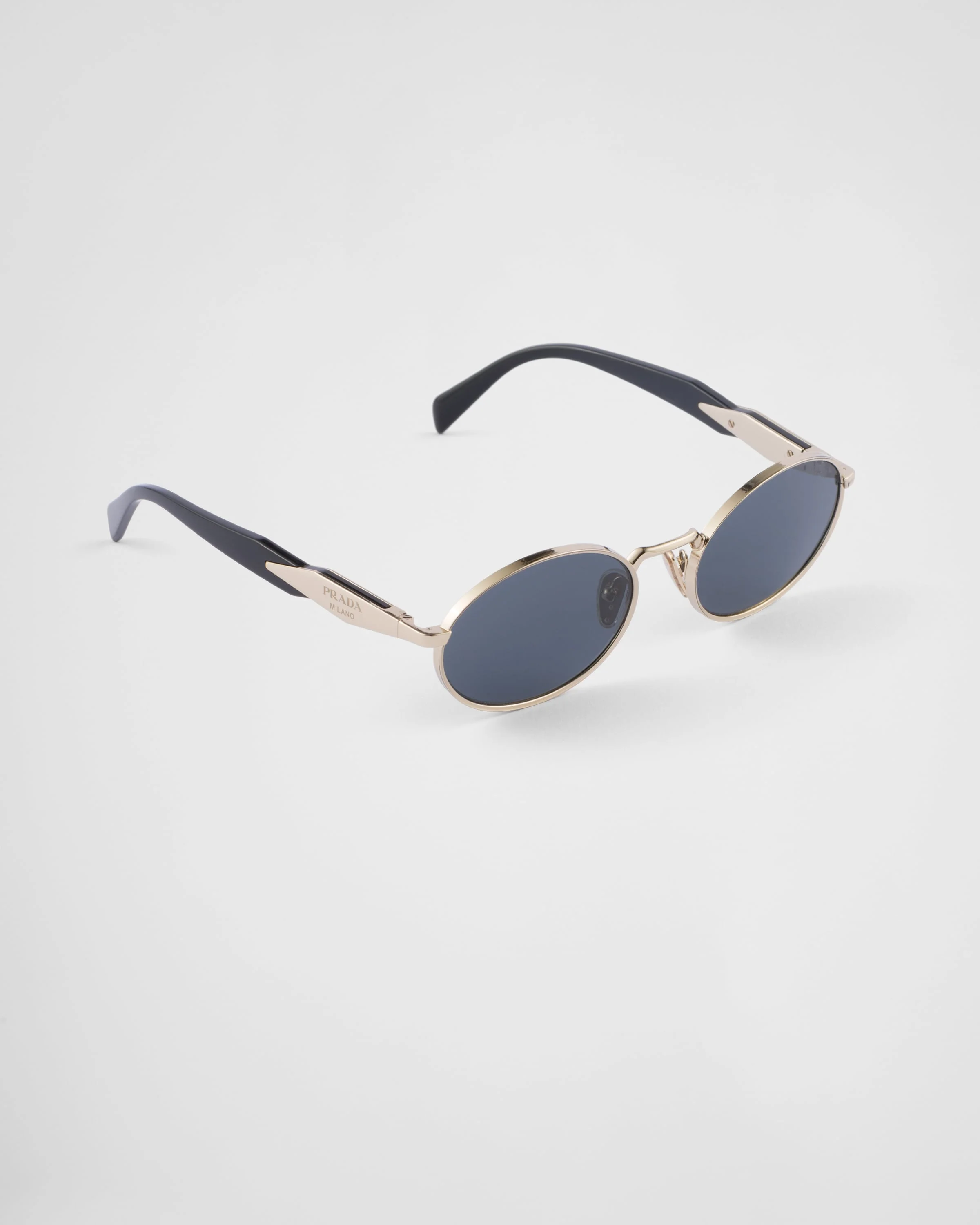 小物 PRADA Logo round sunglasses Prada Sunglasses with Prada logo | REVERSIBLE