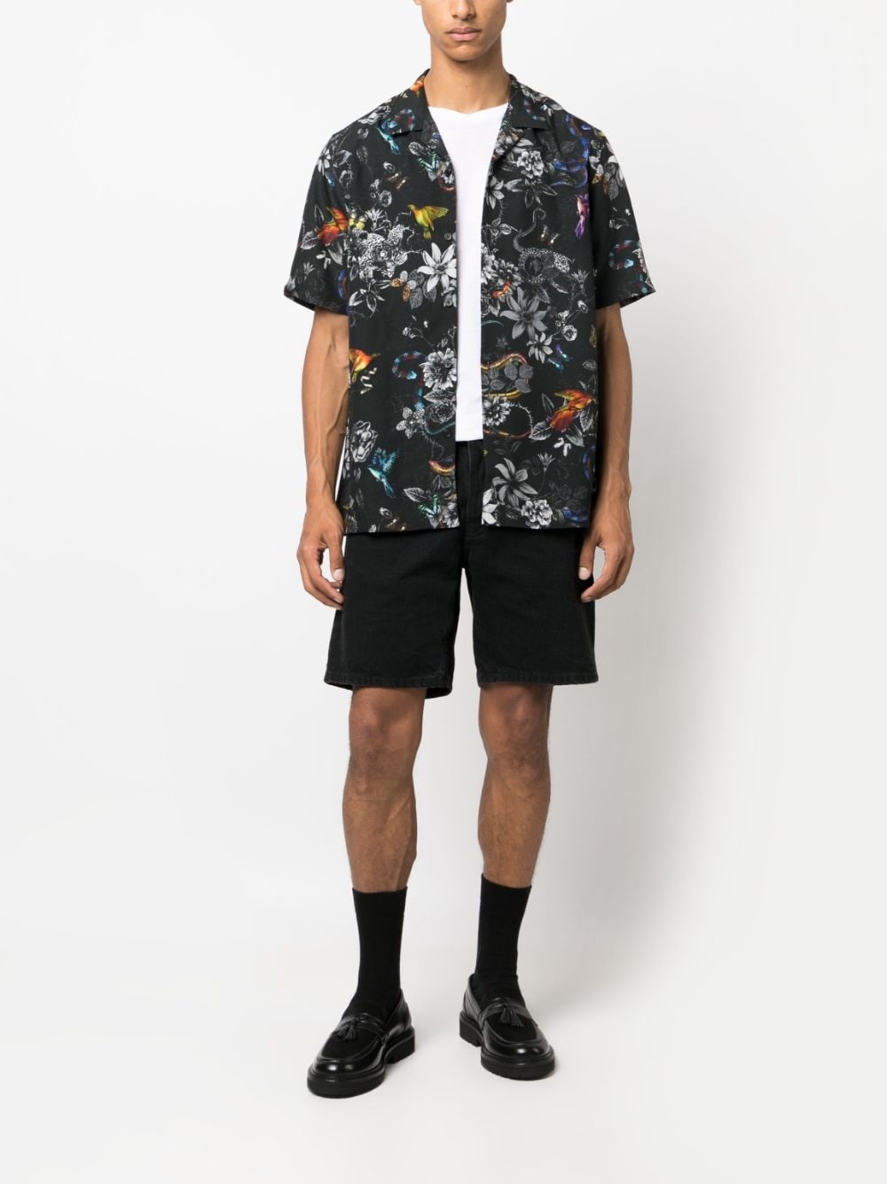 Unearthly floral-print shirt - 2