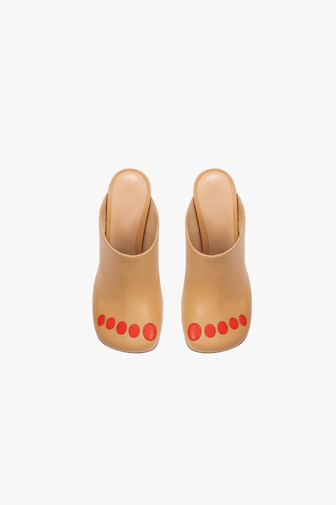 ARIANA PEDICURE MULE 3D TOE BEIGE - 5
