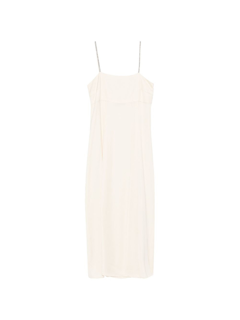 satin midi dress 1