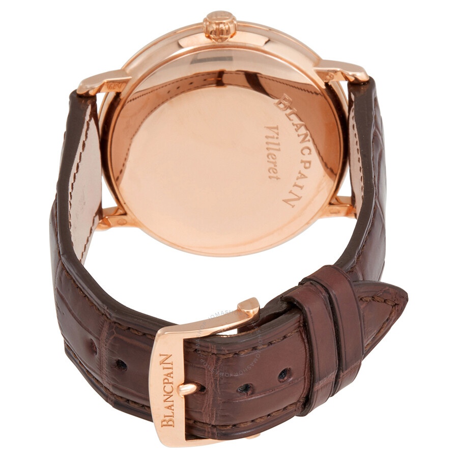 Blancpain Villeret Ultraplate Opaline Dial 18K Rose Gold Automatic Men's Watch 6223-3642-55A - 3