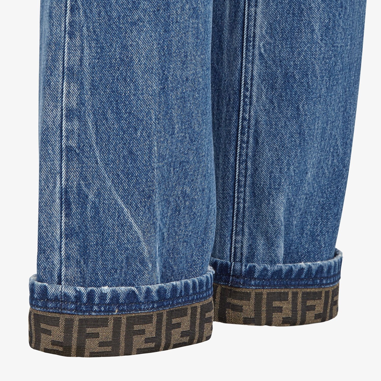 Dark blue denim jeans - 3