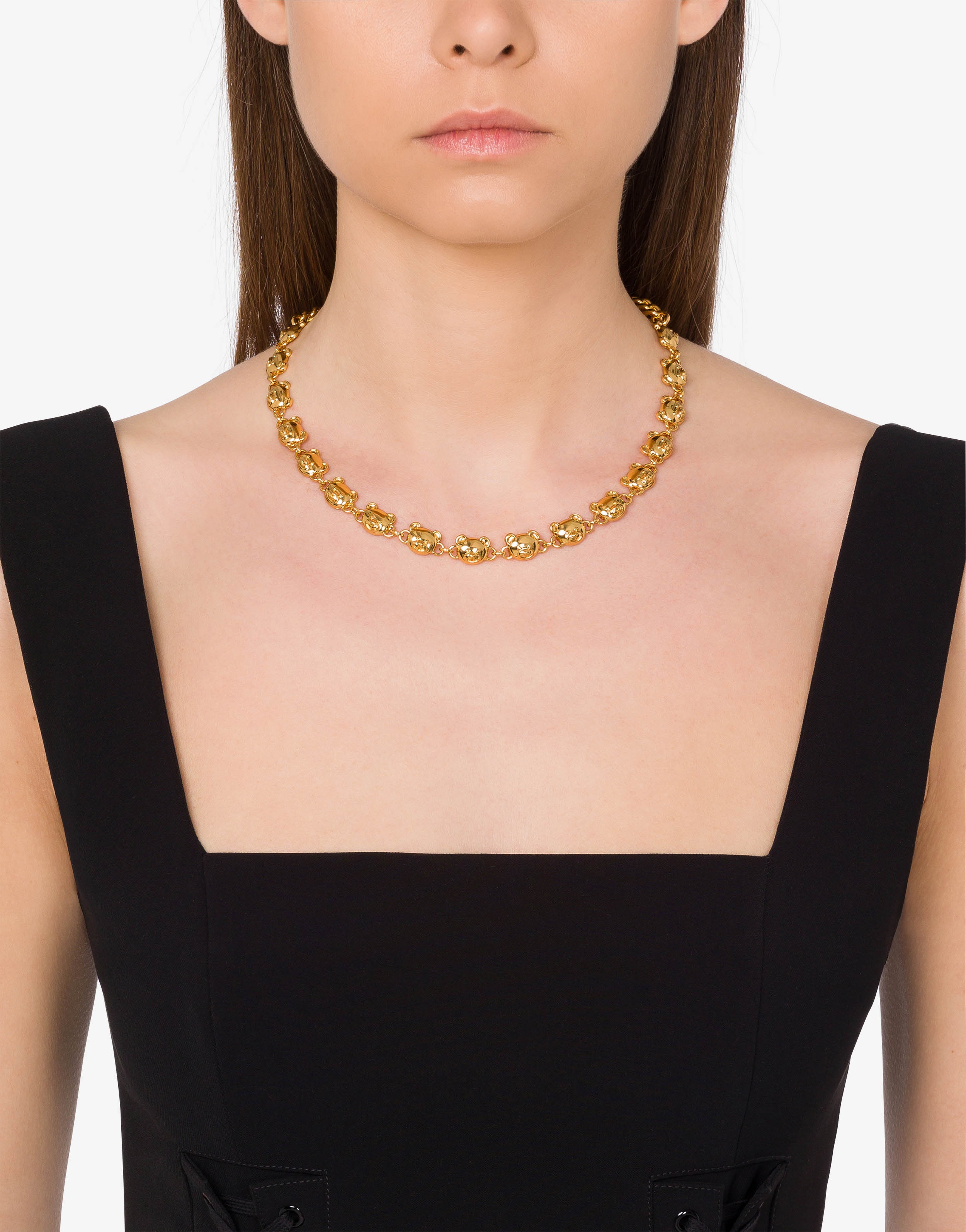 MOSCHINO TEDDY BEAR NECKLACE - 4