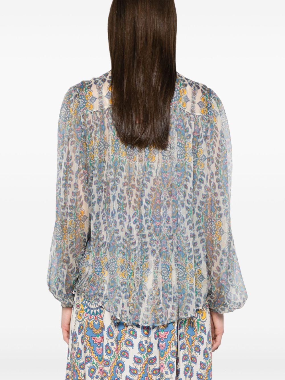 paisley blouse - 4
