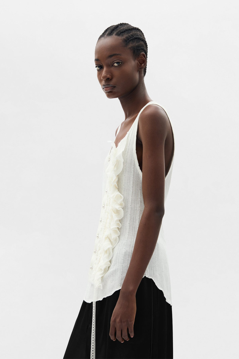Ann Demeulemeester Rase Serafino Tank Top outlook