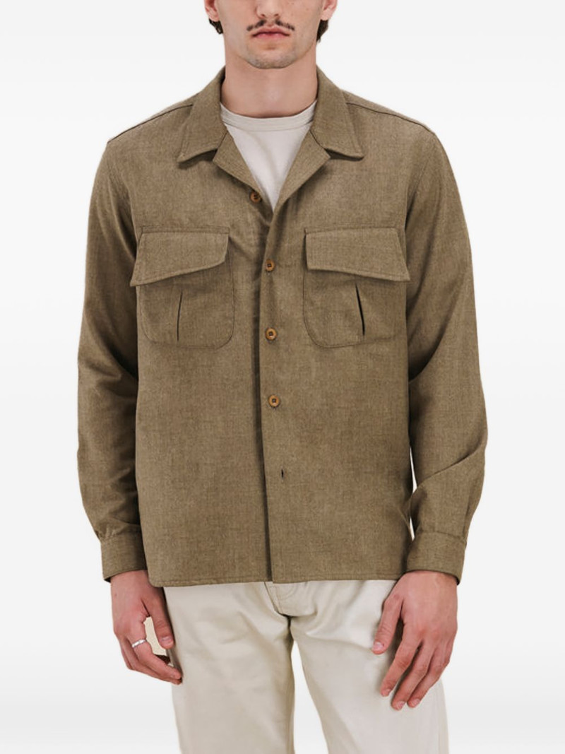 Fox buttoned overshirt 4