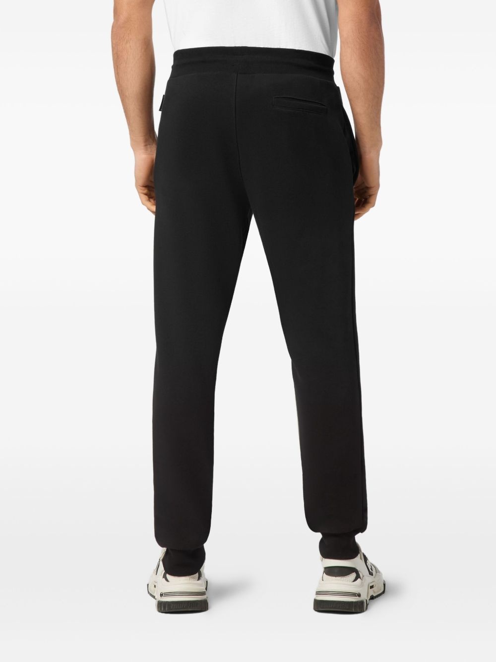 graphic-detail tapered track pants - 4
