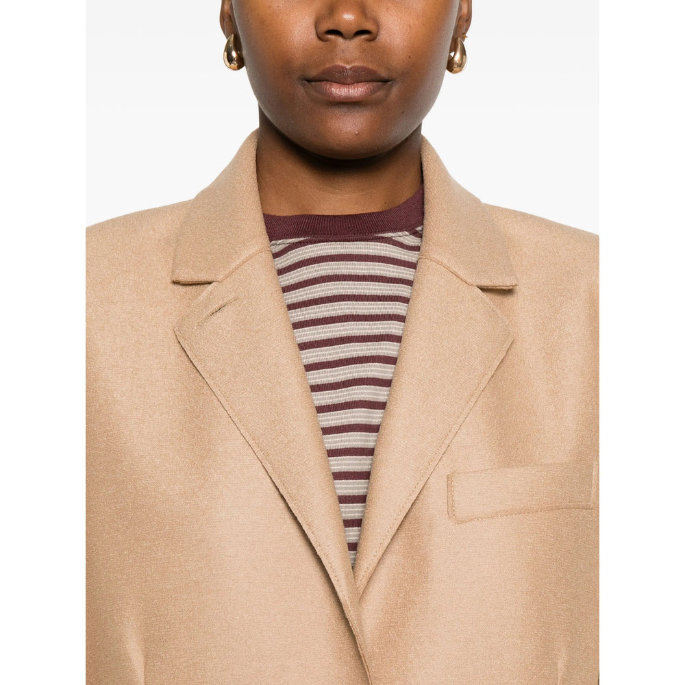 Harris Wharf London Neutrals Jackets - Blazers Women - 5