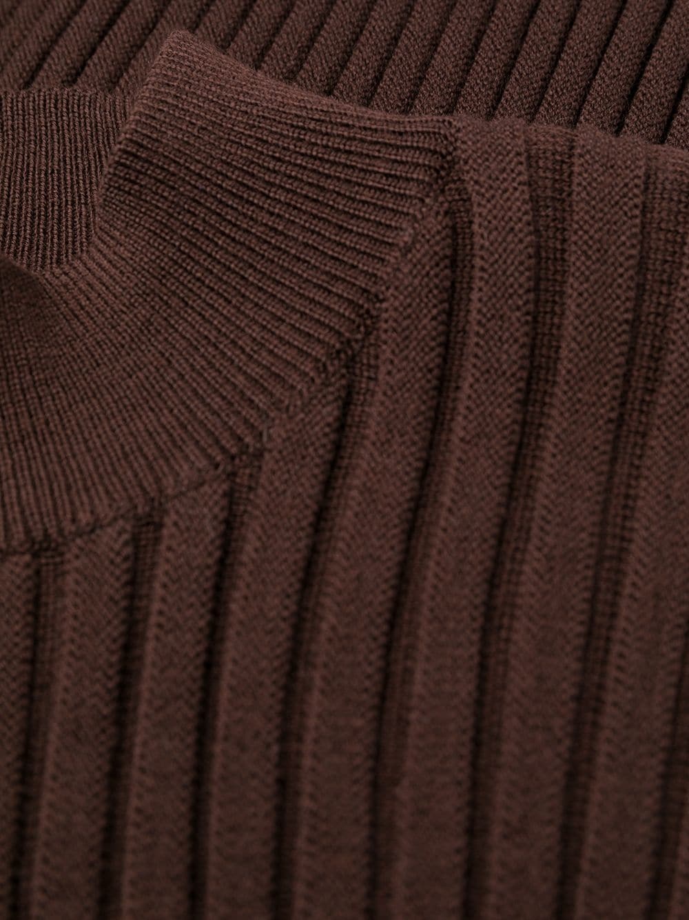 ribbed sweater dress - 6