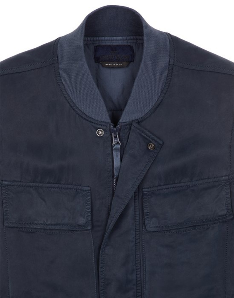 G04F2 STONE ISLAND GHOST PIECE_CUPRO RASO WITH PRIMALOFT®-TC BLUE 4