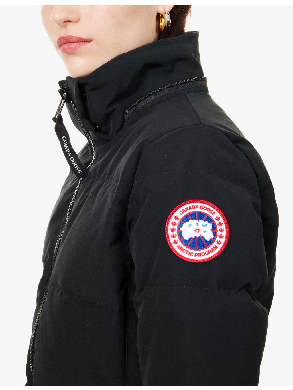 Chelsea Hooded Woven-Down Parka - 5