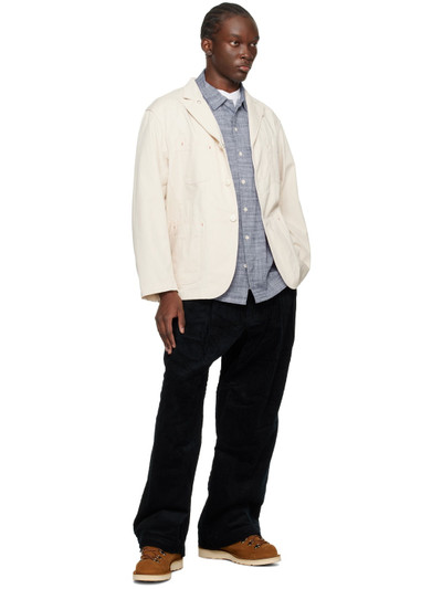 Engineered Garments Off-White Single-Breasted Blazer outlook