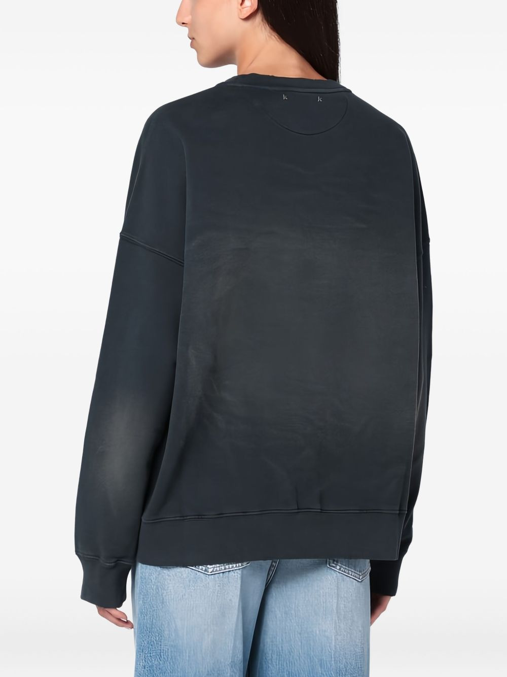 Cotton Crewneck Sweatshirt - 2
