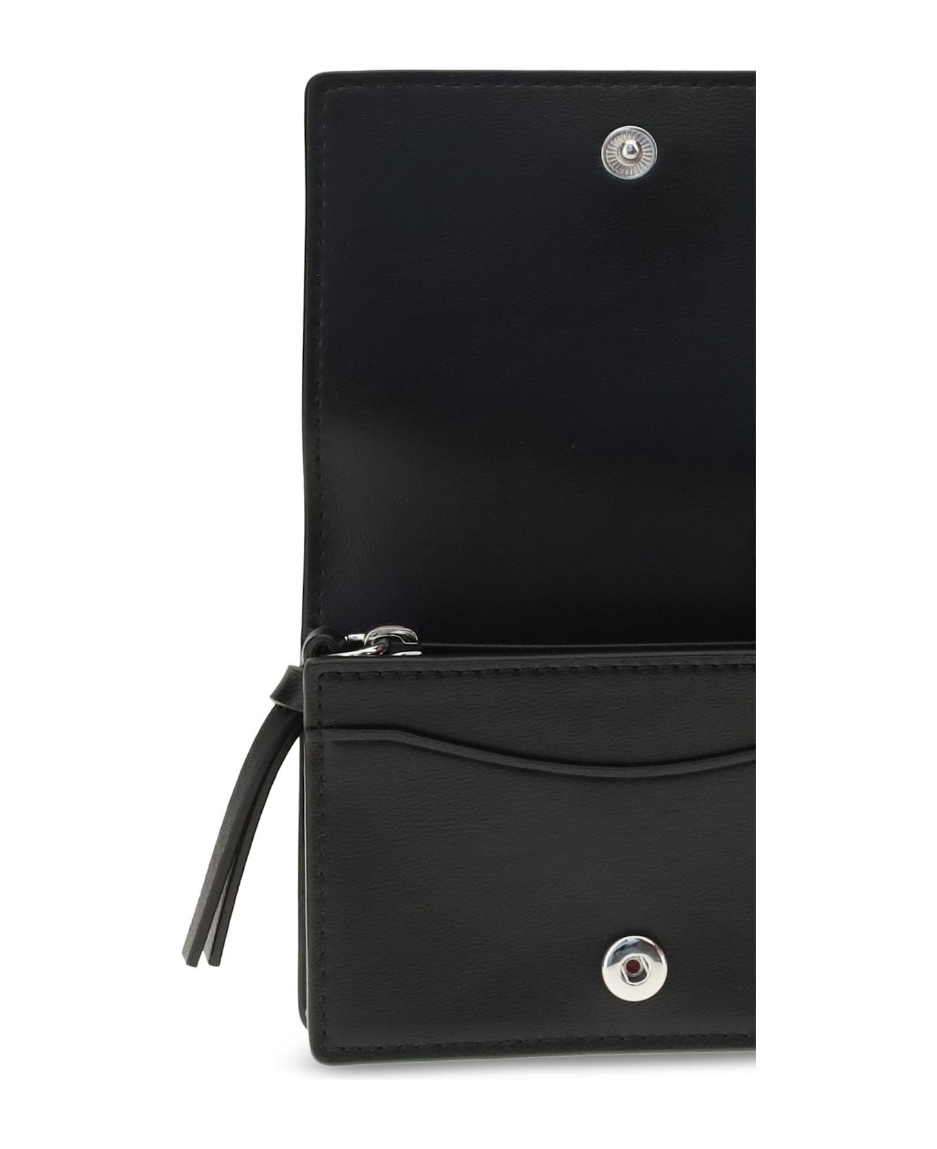 Ganni Card Holder With Flap Blue Dog - 3
