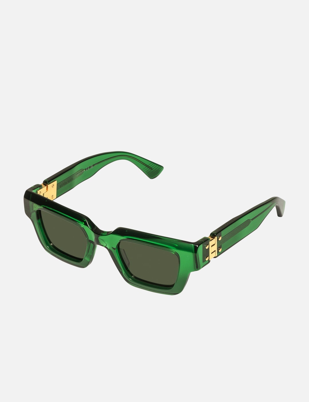 HINGE ACETATE SQUARE SUNGLASSES - 2