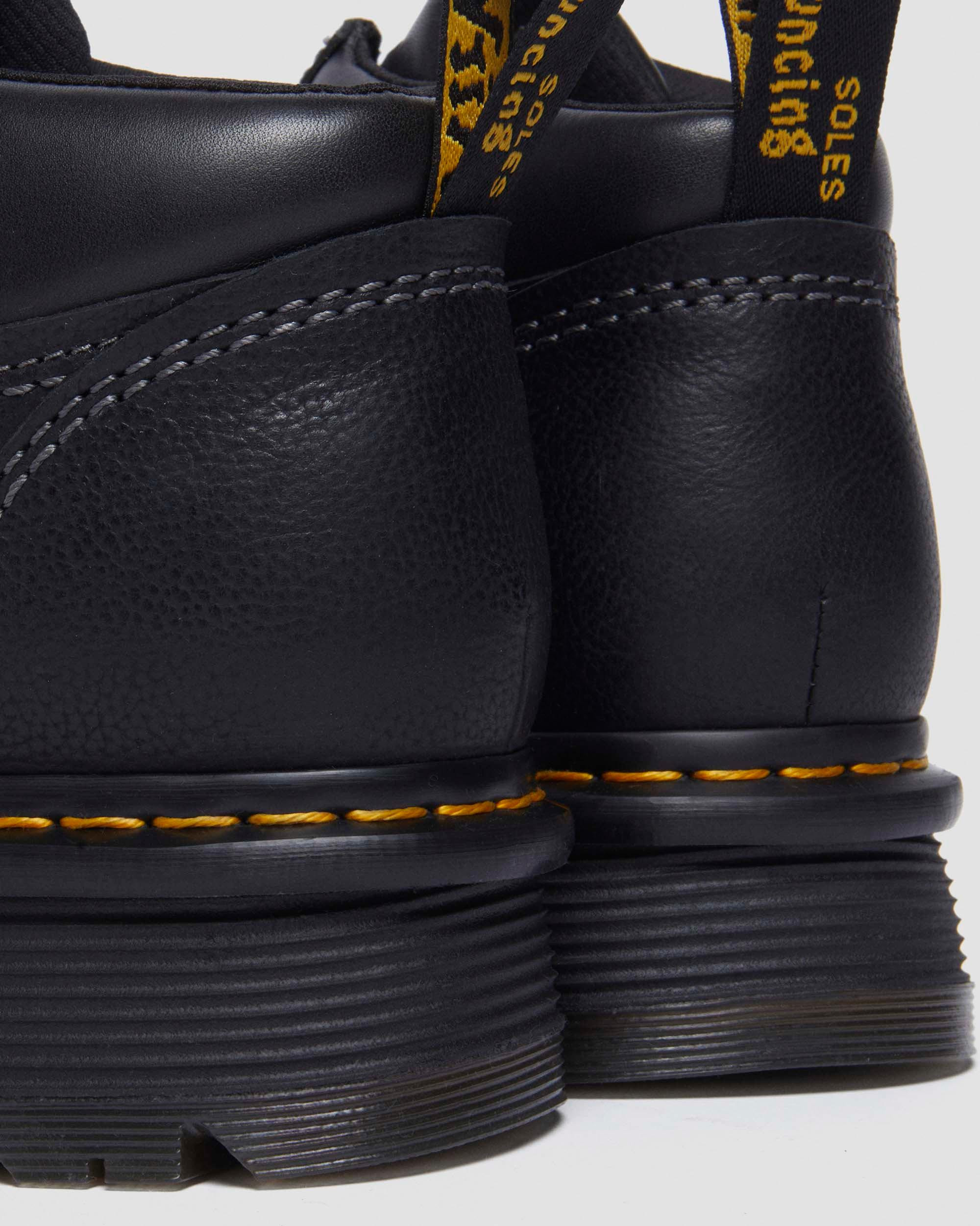 Zebzag 4-Eye Leather Casual Lace Up Boots - 4