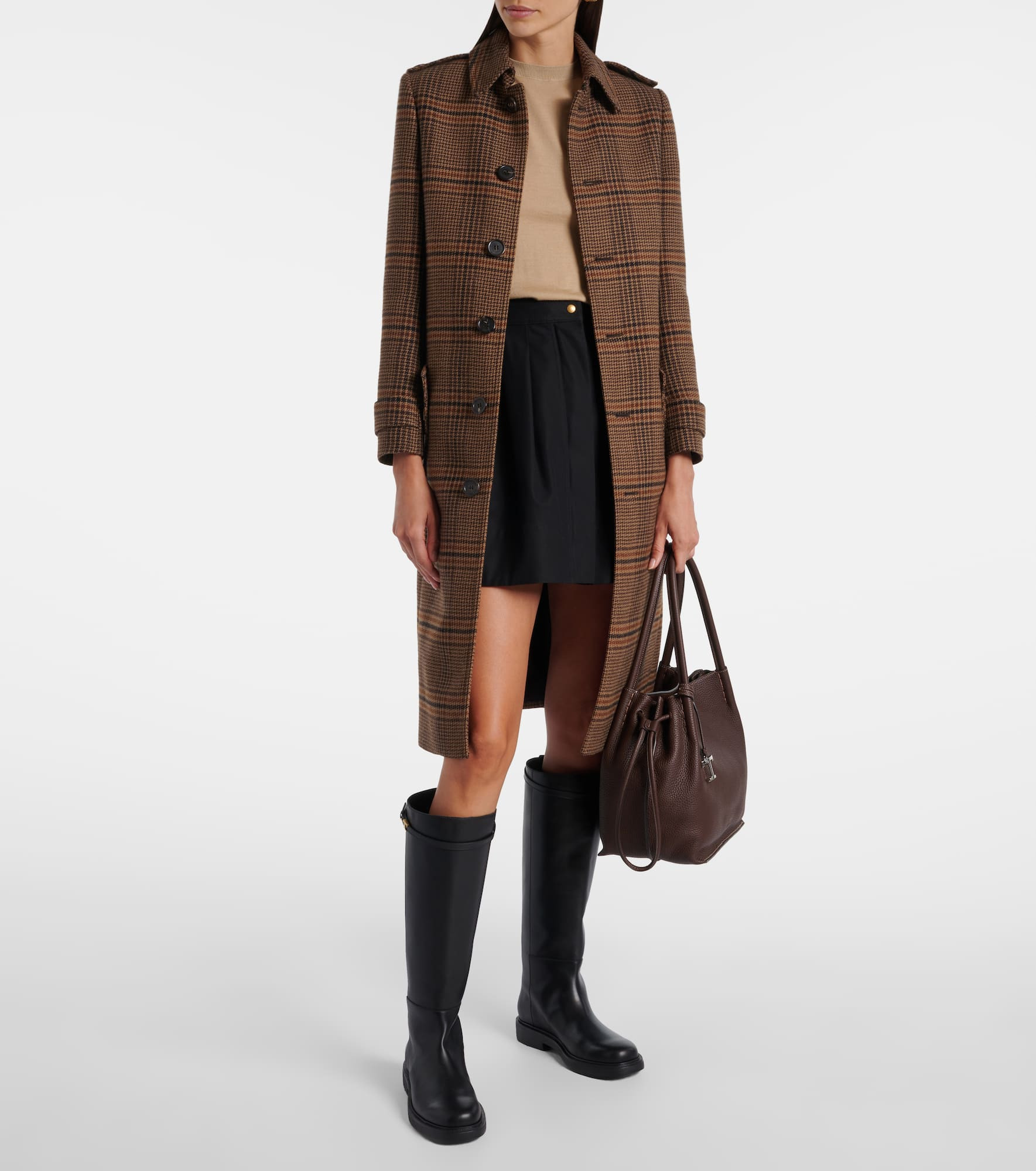 Leather knee-high boots - 3