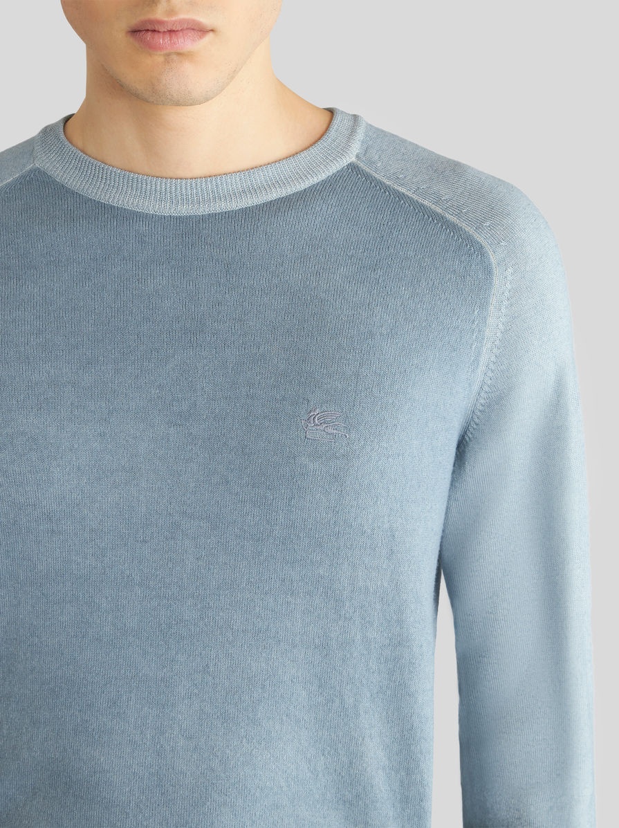 WOOL JUMPER WITH LOGO - 3