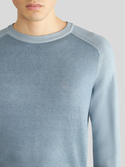 Etro WOOL JUMPER WITH LOGO outlook
