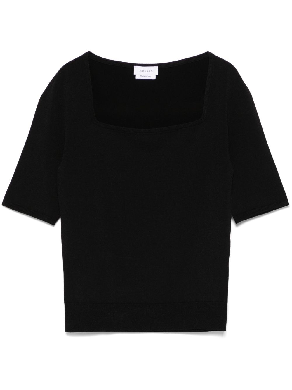 fine-knit T-shirt - 1