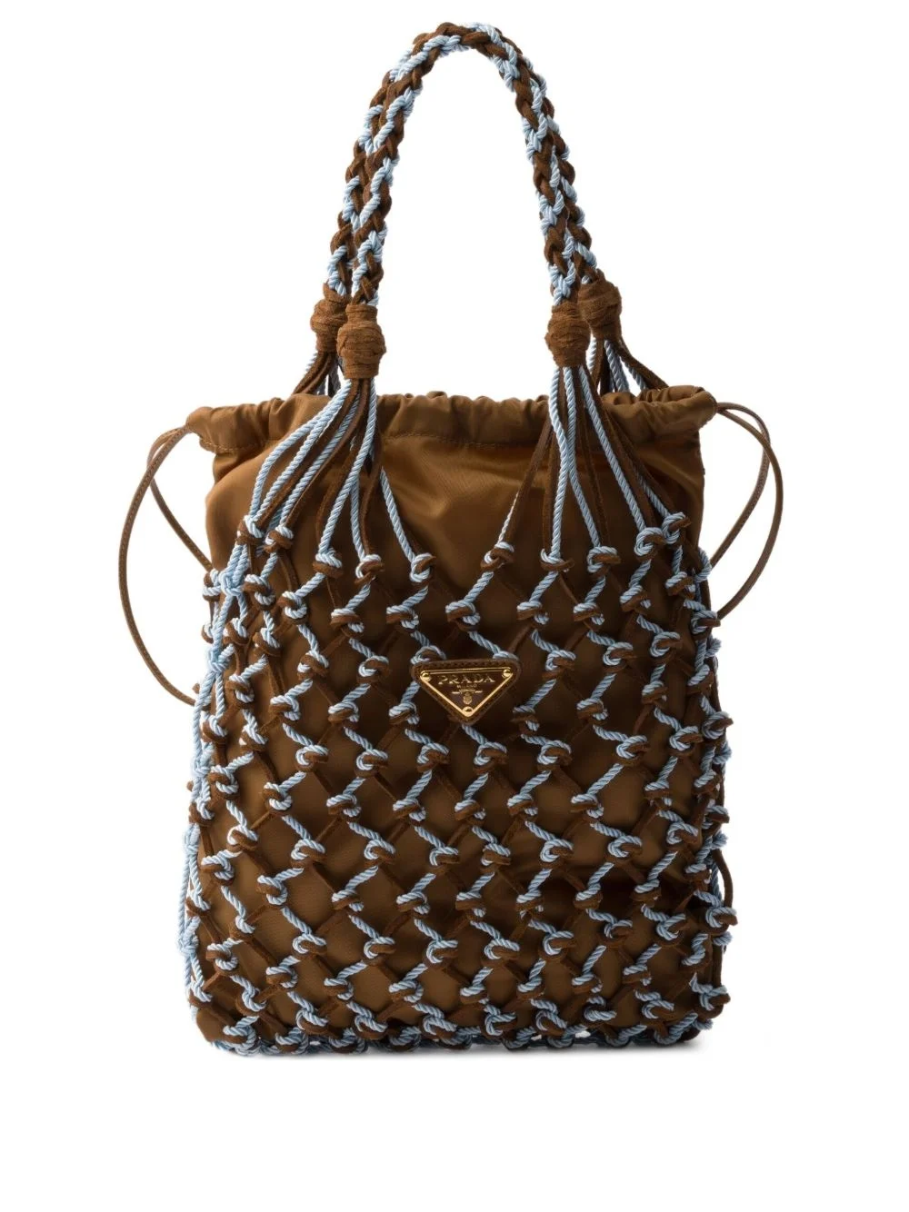 small macramé tote bag - 1