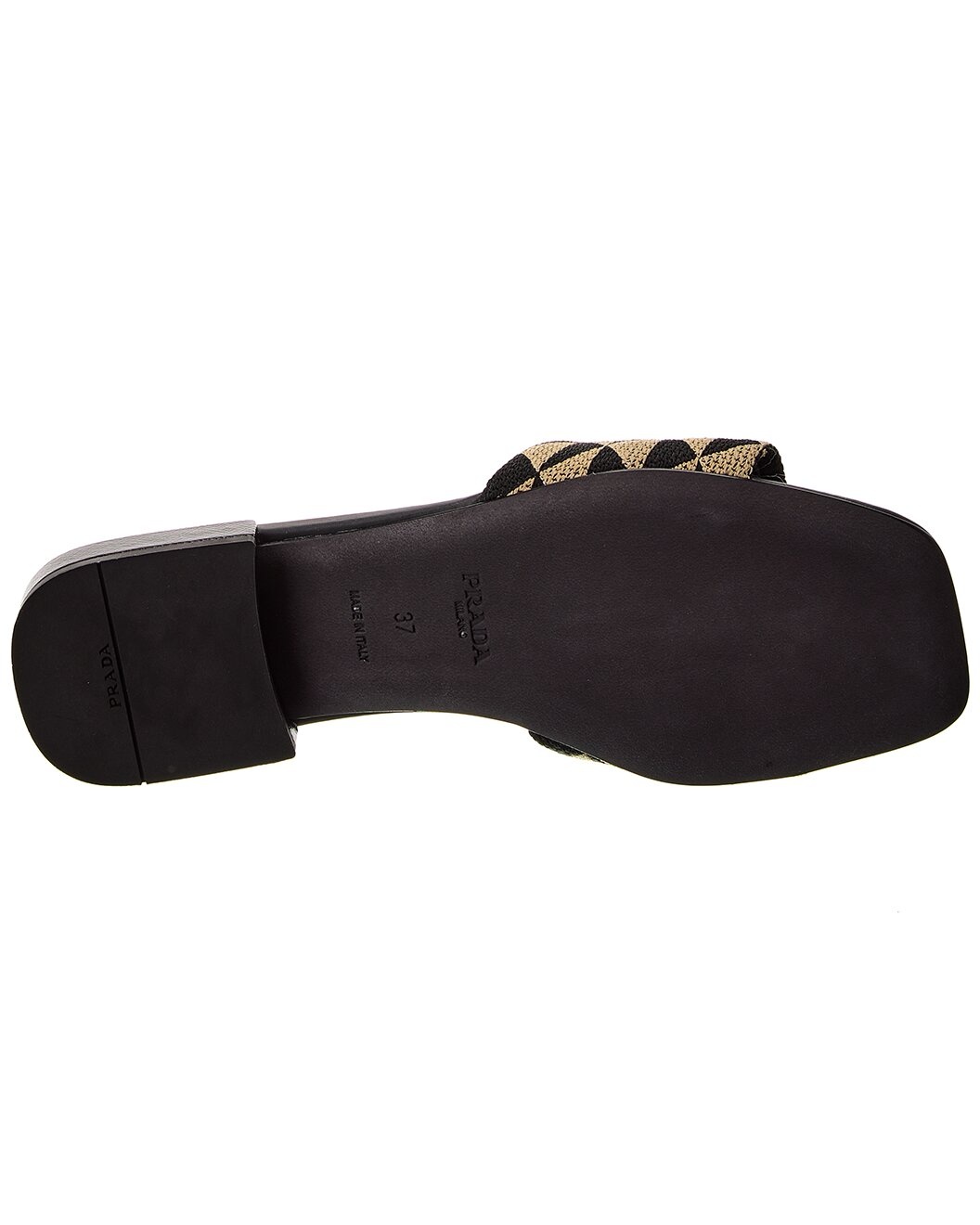 Prada Logo Canvas Slide - 4