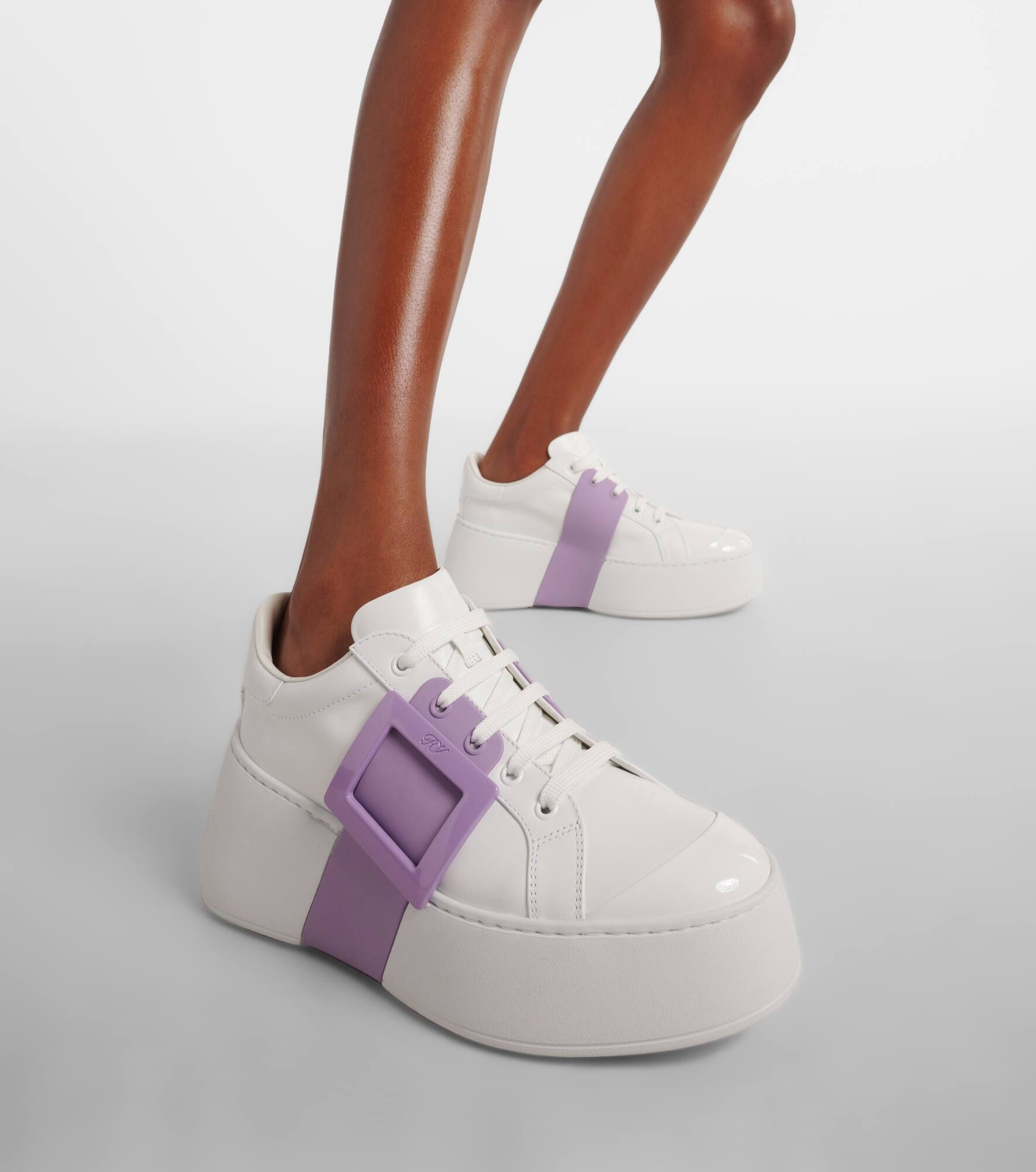 Viv' Skate leather sneakers - 4