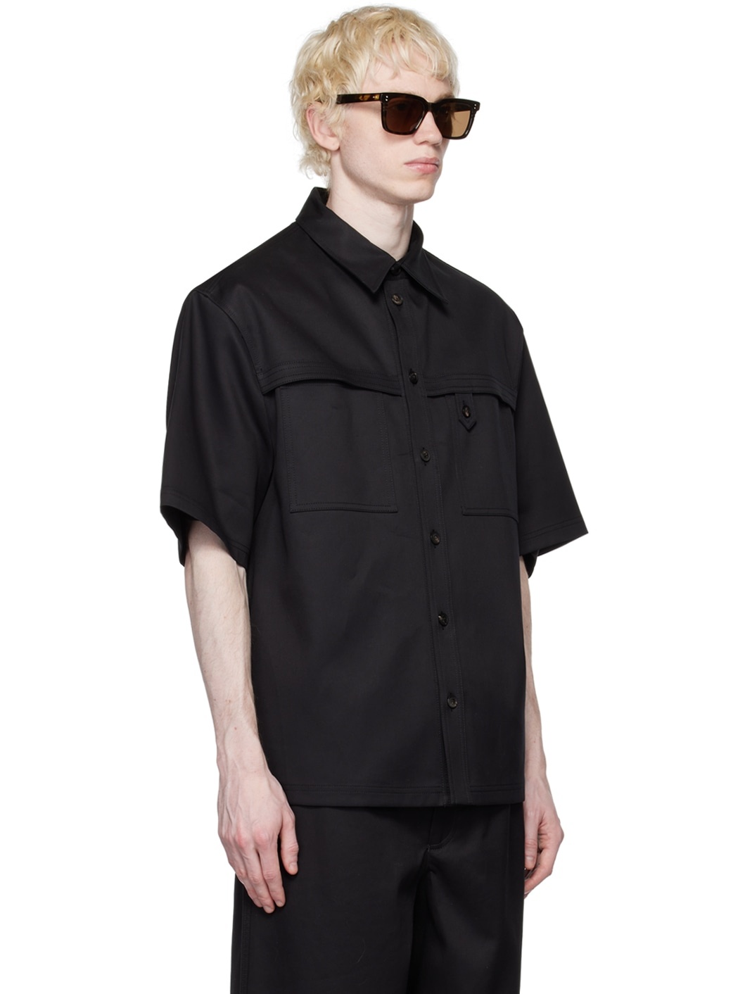 Black Double Shirt - 2