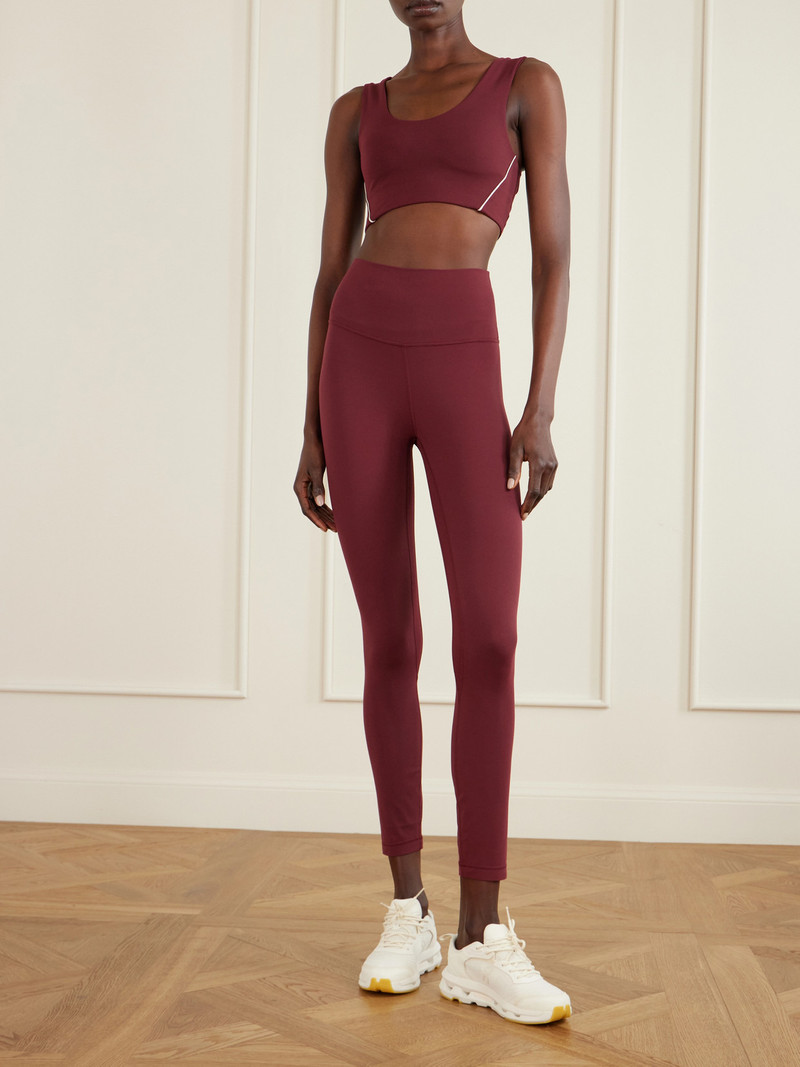 lululemon Wunder Train Piped Stretch-jersey Sports Bra outlook