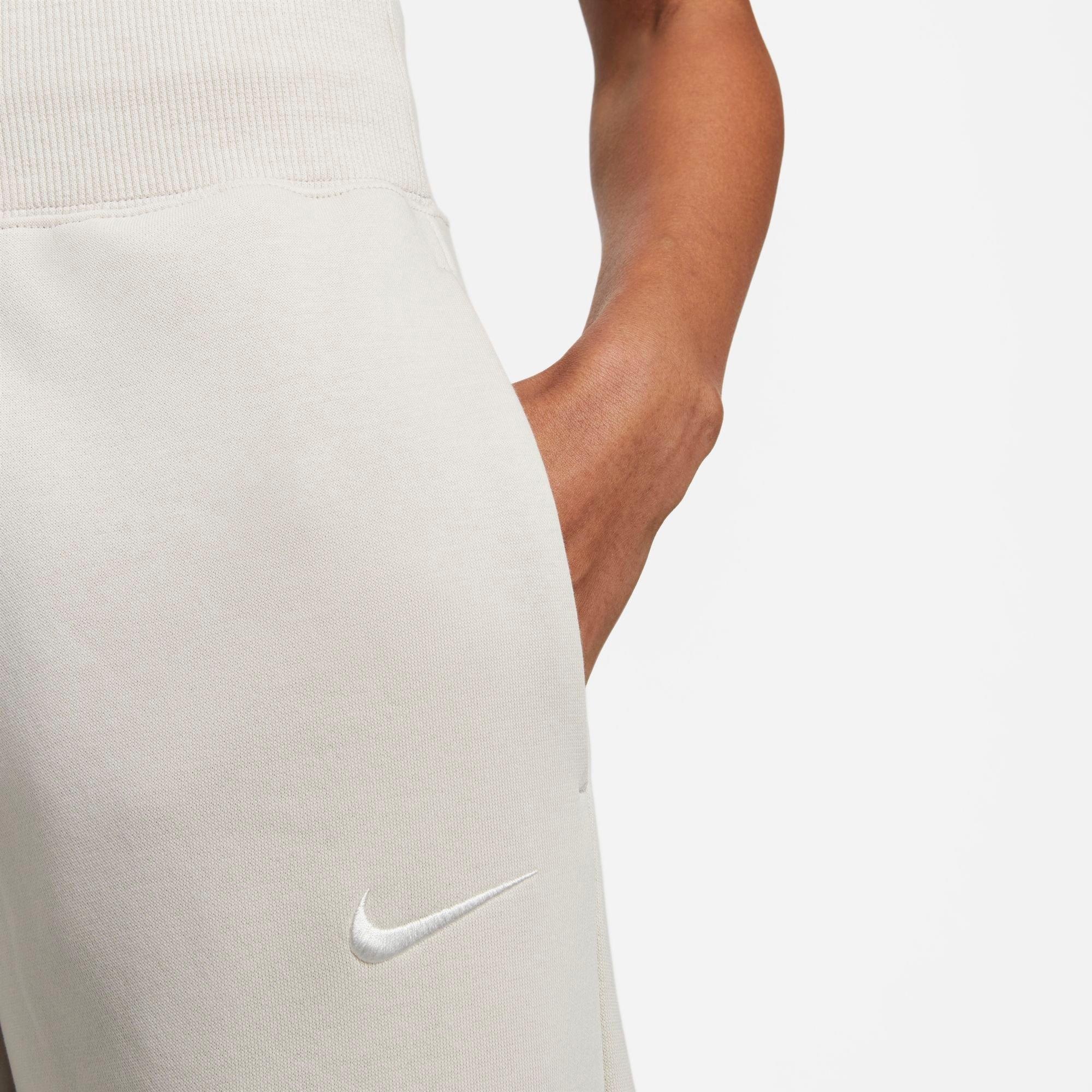WOMEN'S NIKE SPORTSWEAR PHOENIX FLEECE HIGH-WAISTED WIDE-LEG SWEATPANTS - 4