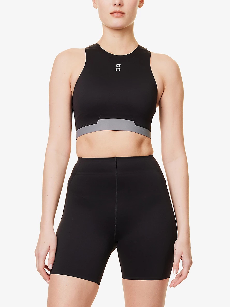 Train 2-in-1 Stretch-Woven Sports Bra - 3