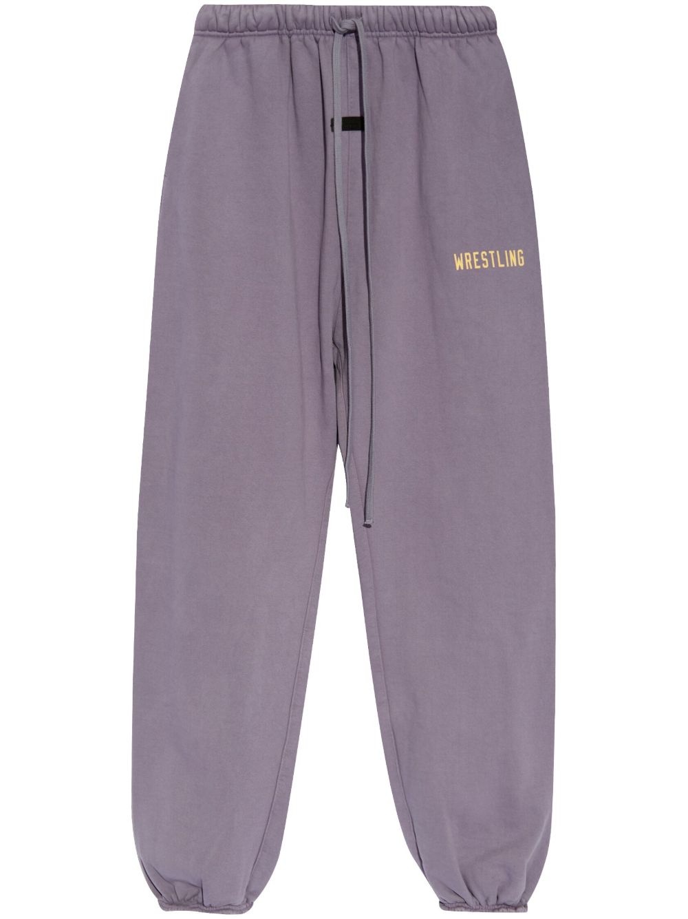 logo-print track pants - 1