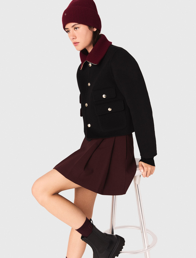 maje Wool and cashmere beanie outlook