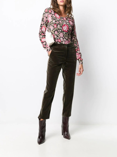 Etro floral-print knitted top outlook