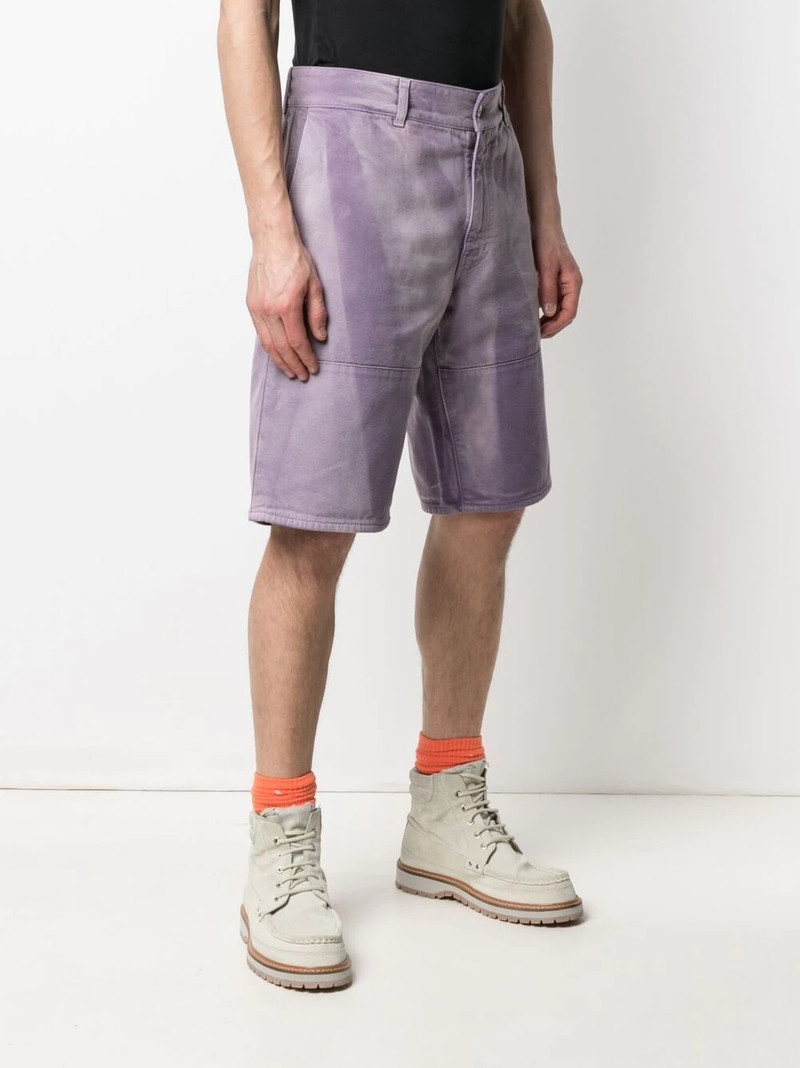 faded effect bermuda shorts 3