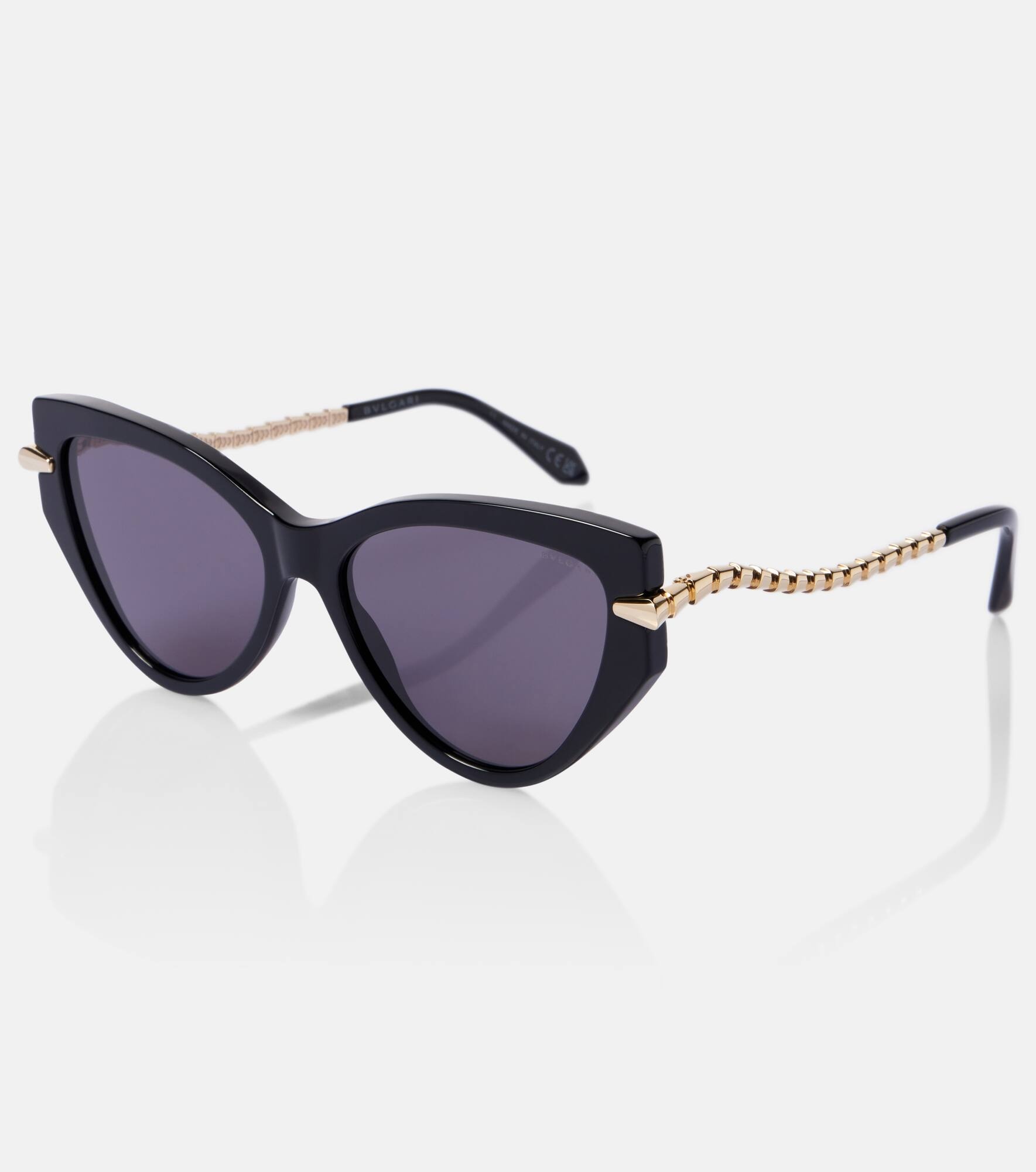 Serpenti Viper cat-eye sunglasses - 4
