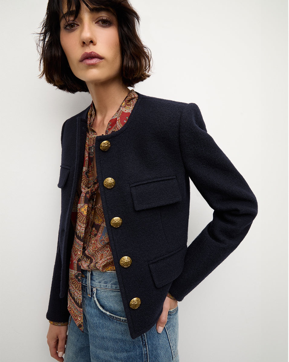 LESLIE WOOL JACKET - 2