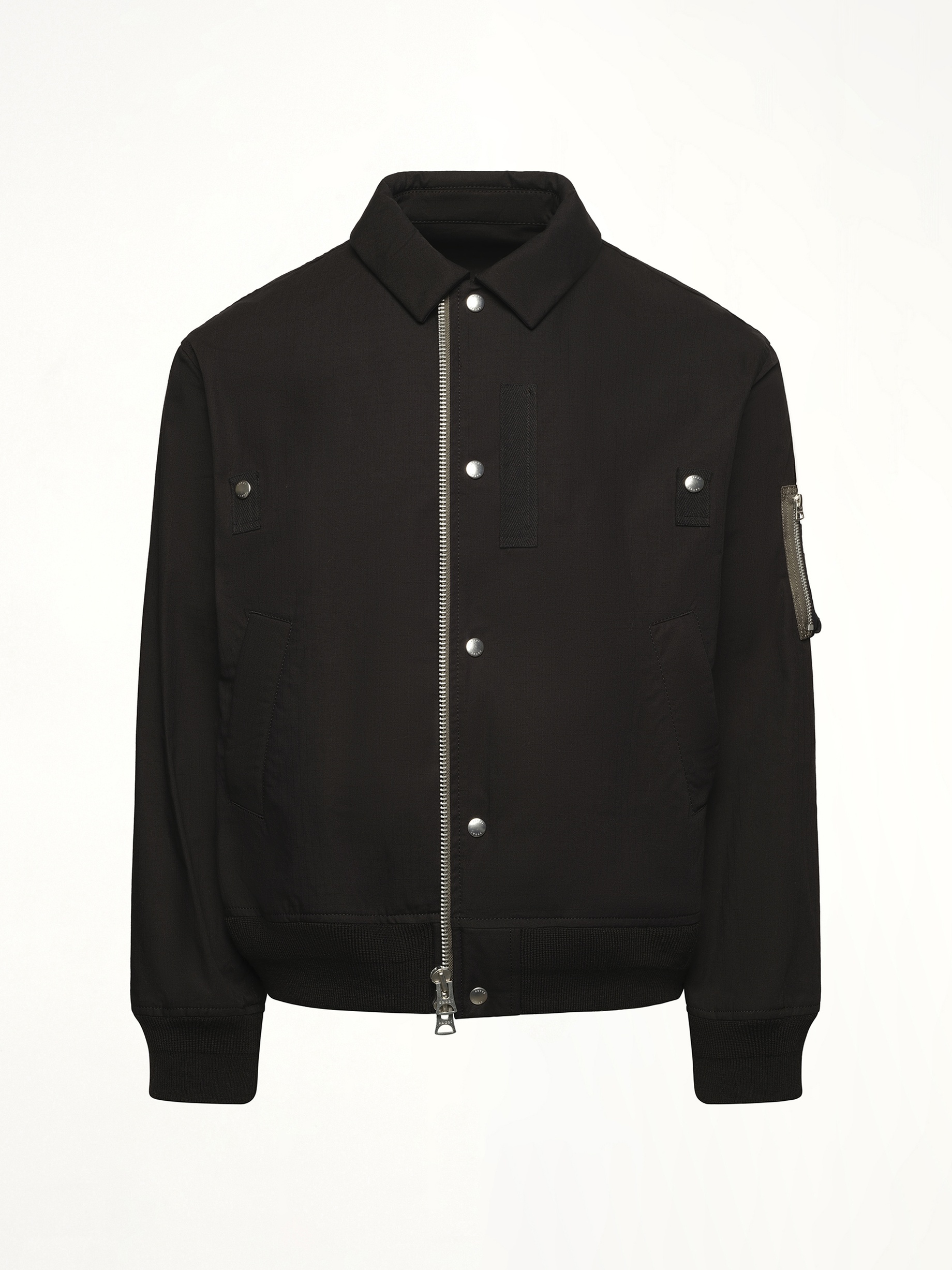Rip Stop Blouson in Black - 2