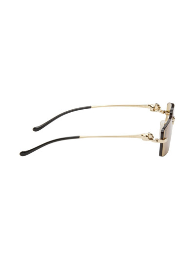 Cartier Gold Rimless Sunglasses outlook