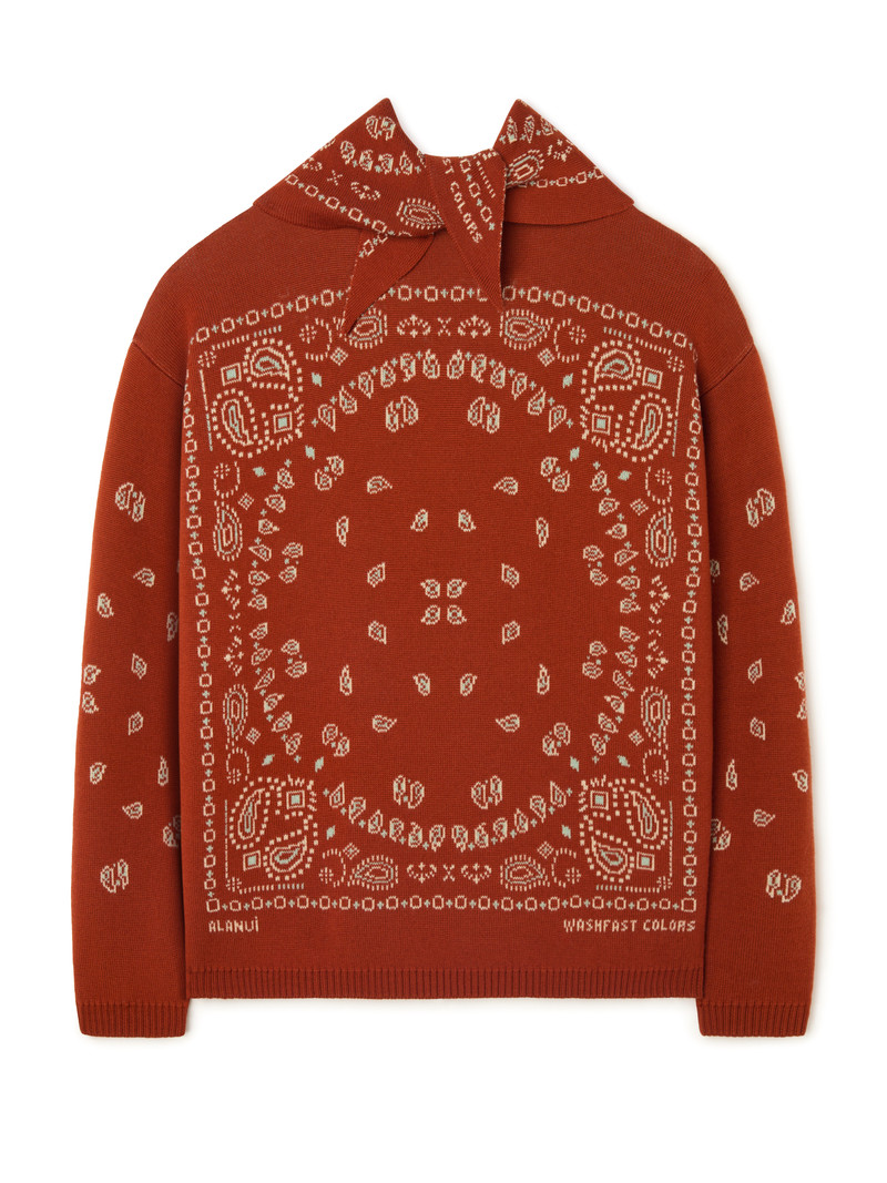 Bandana Jacquard Sweater 6