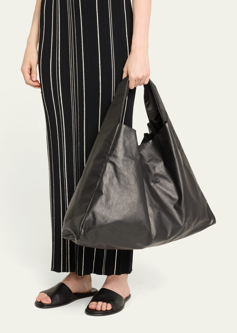 KASSL Editions Oil Faux-Leather Shoulder Bag outlook