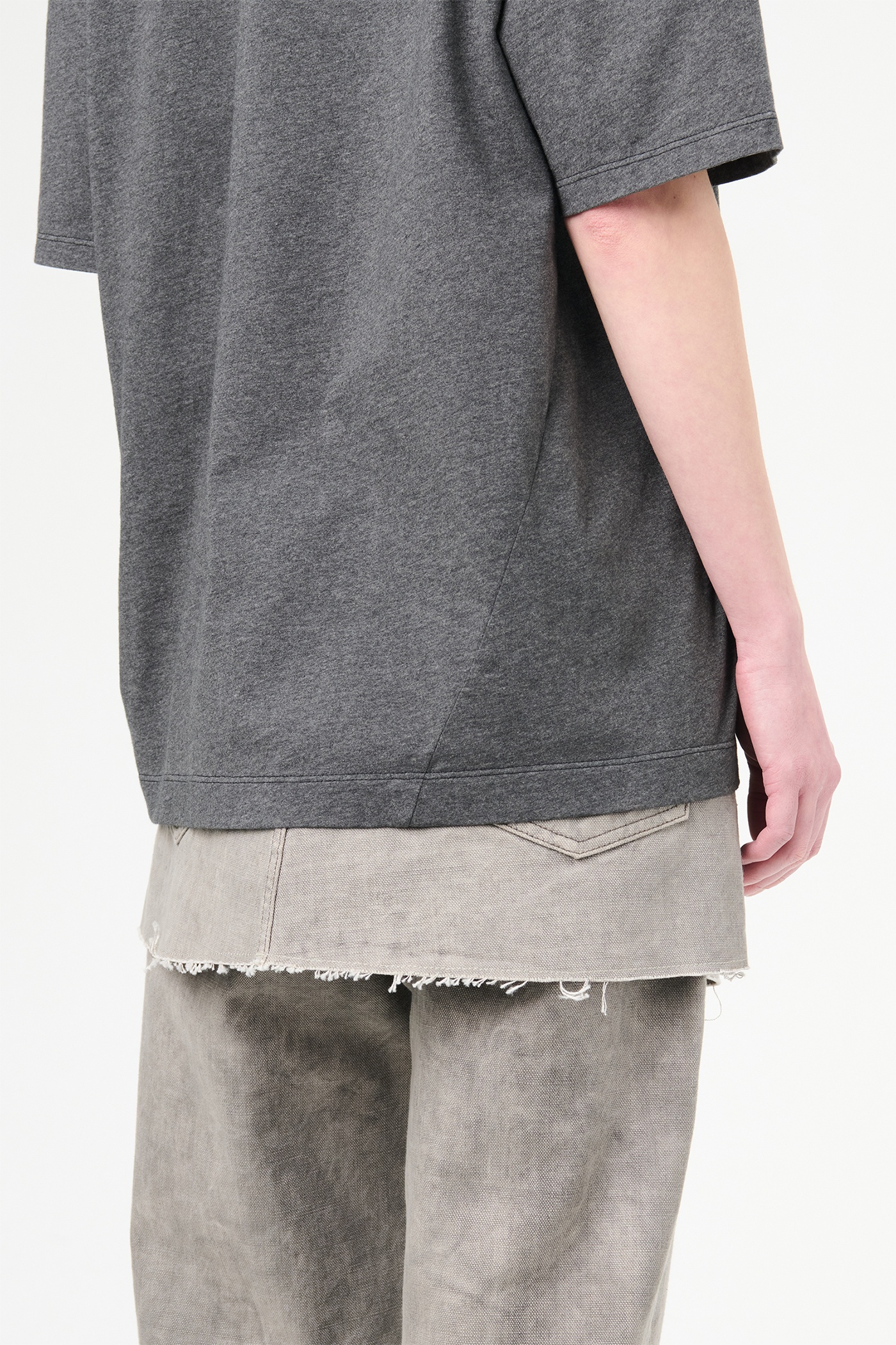 Big T-Shirt Dark Grey Melange - 6