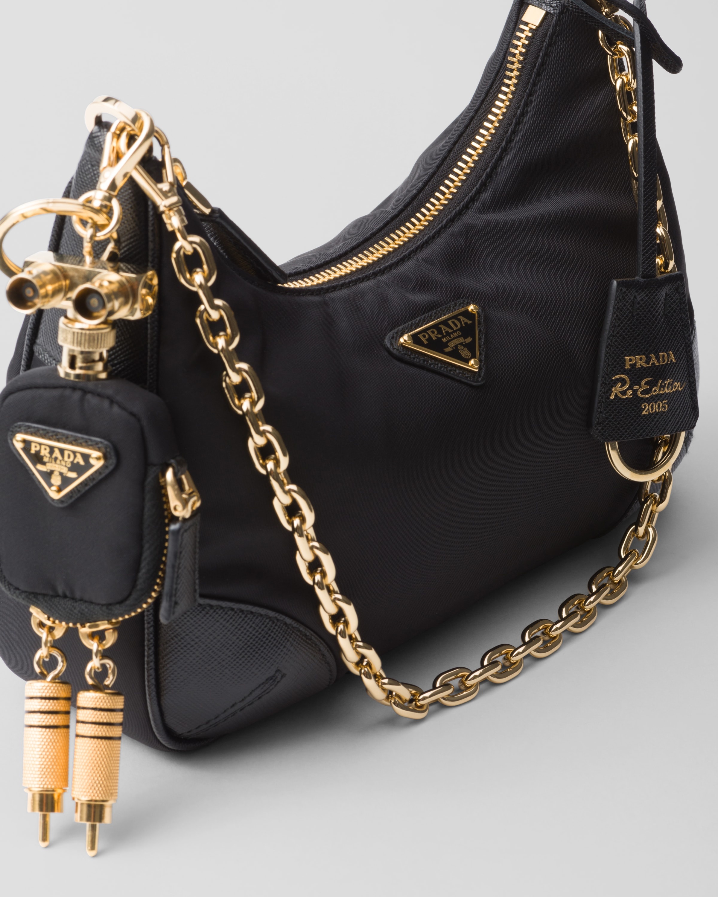 Prada Re-Edition 2005 Re-Nylon and Saffiano leather bag - 5