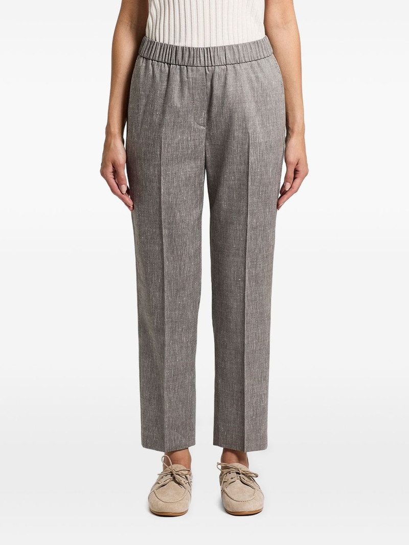 elasticated-waist trousers 1