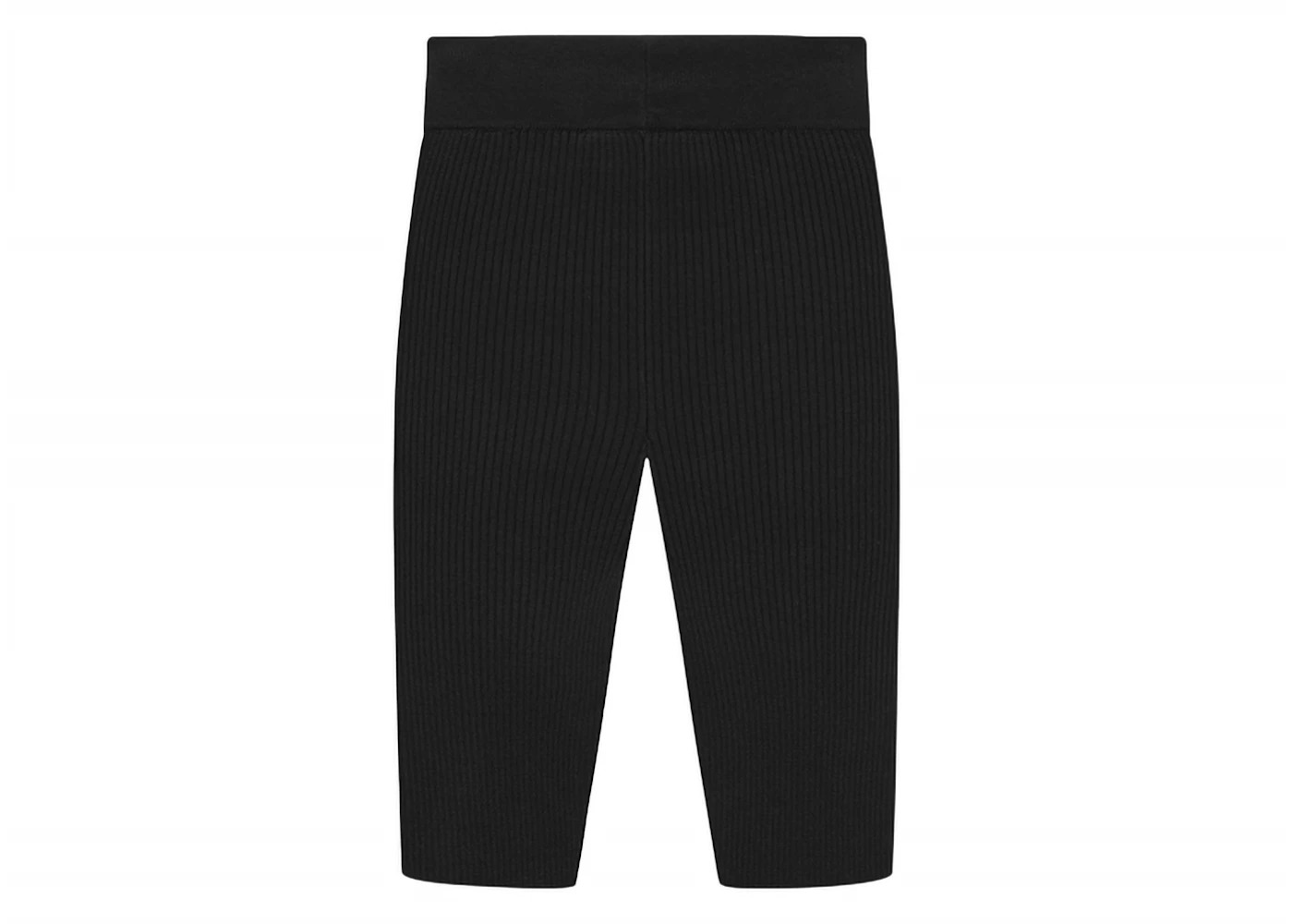 Fear of God Essentials Core Collection Women's Knit Biker Short Black - 2