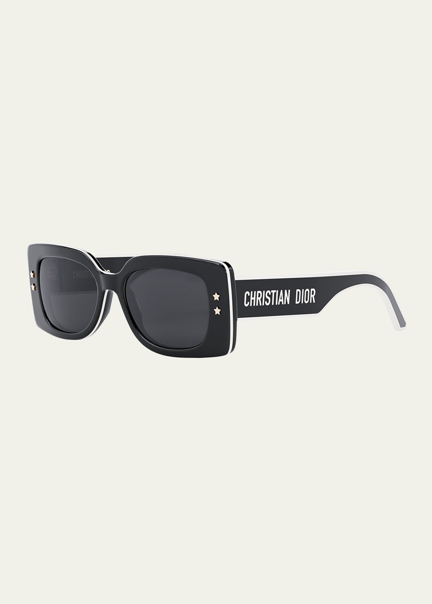 Diorpacific Logo Square Acetate Sunglasses - 1