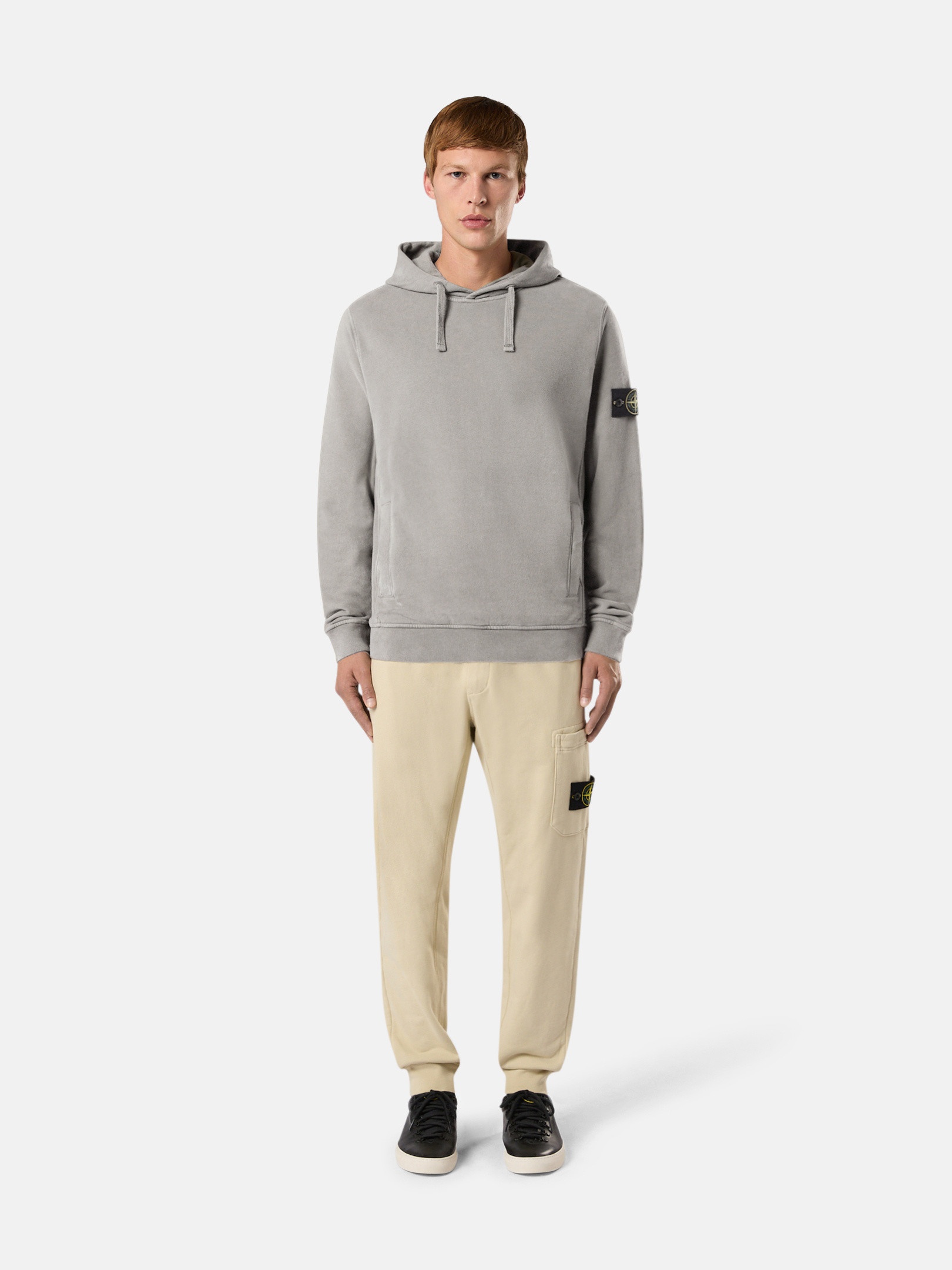 STONE ｜HOODIES/ZIP-UPS (60820 Brushed Cotton Flee Stone Island 60820 BRUSHED ORGANIC COTTON FLEECE | REVERSIBLE