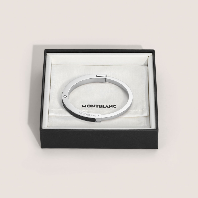 Montblanc BANGLE IN STEEL WITH EXTREME PATTERN outlook