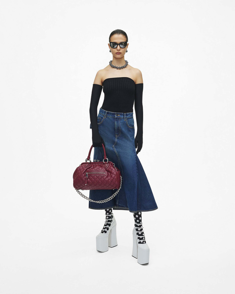Marc Jacobs RE-EDITION QUILTED LEATHER STAM BAG outlook
